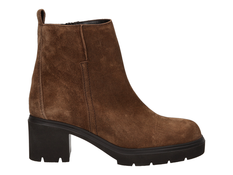 Gabor Boots Met Hak Bruin
