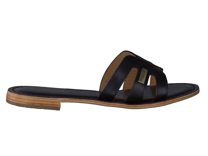 Les Tropeziennes Slippers Zwart