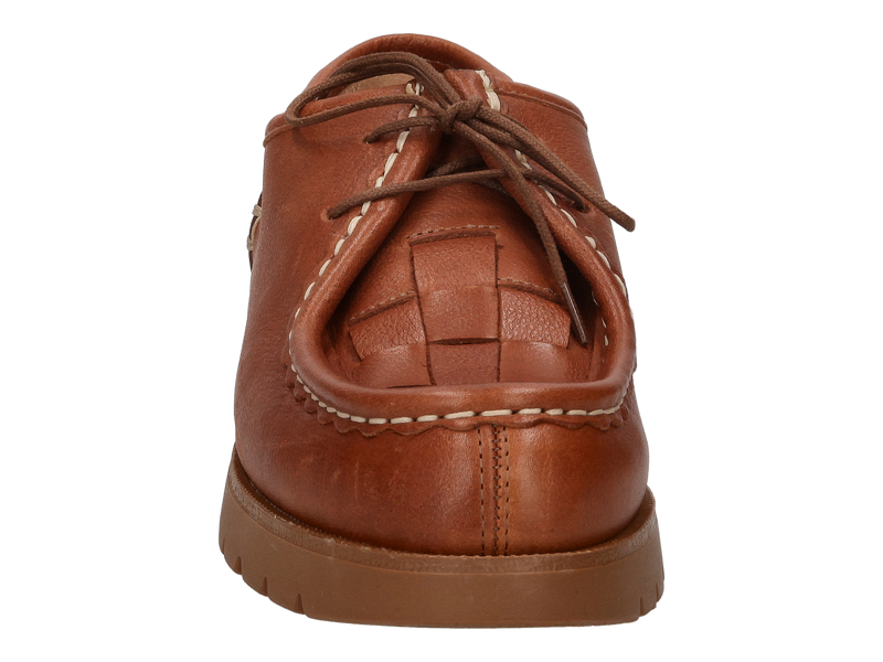 Kleman Chaussures à Lacets Cognac