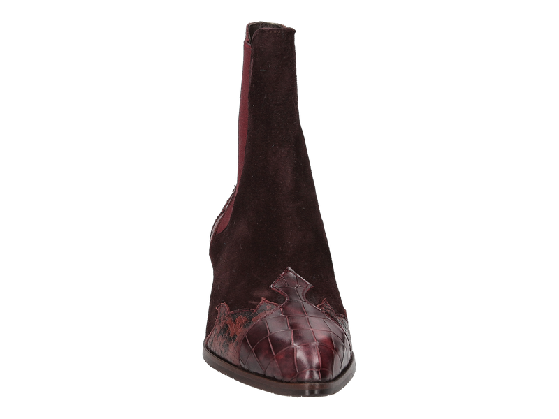 Pertini Boots Met Hak Bordeaux