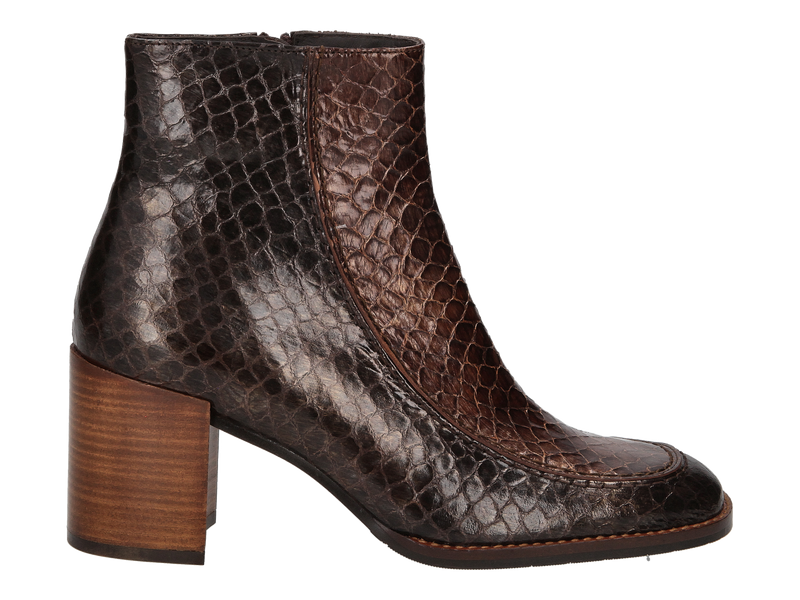 Pertini Boots Met Hak Bruin