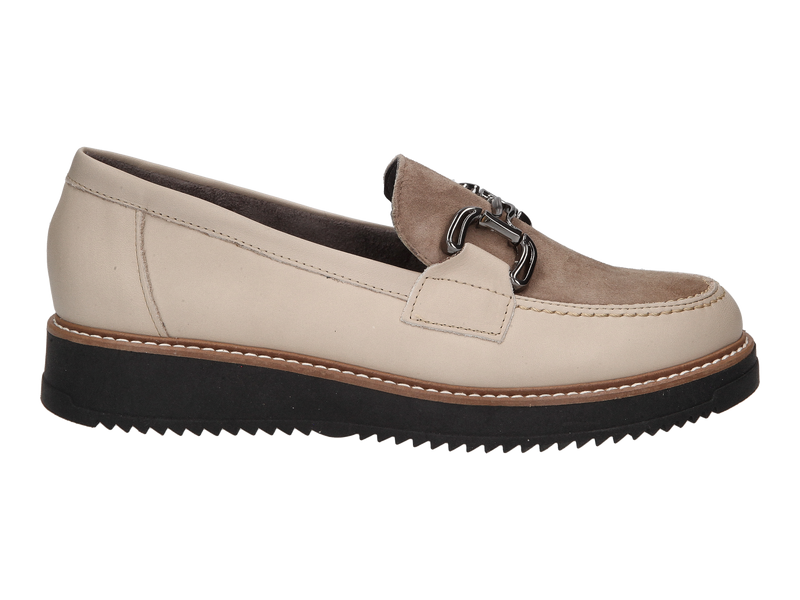 Pitillos Chaussures à Lacets Beige