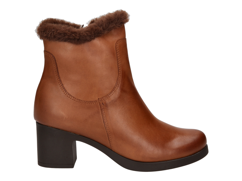 Pitillos Boots Met Hak Cognac