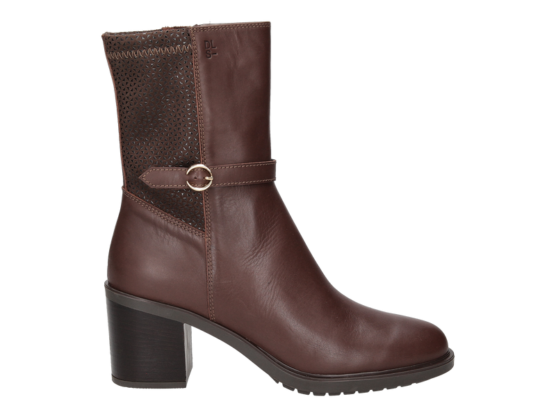 Dlsport Boot With Heel Brown