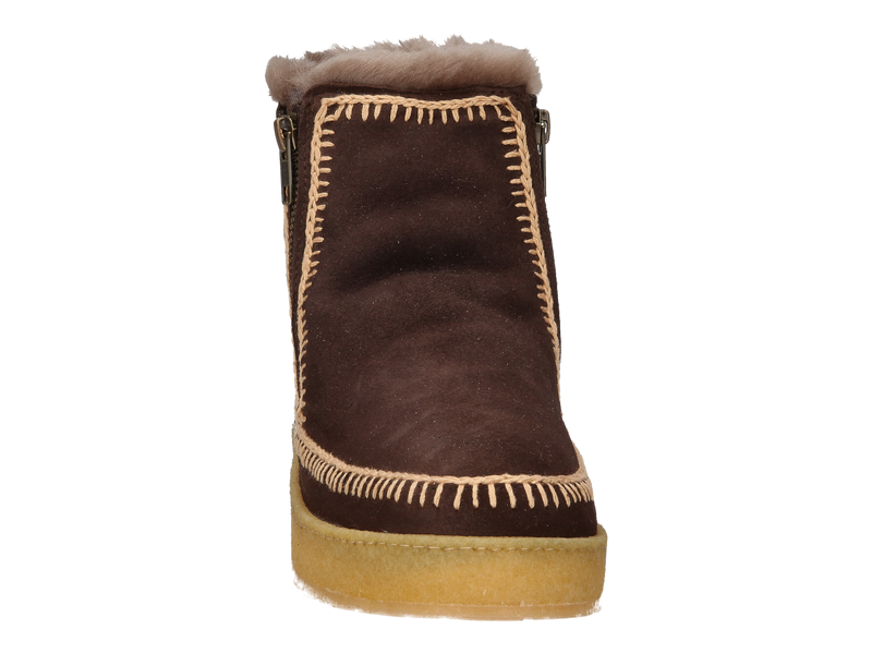 Laidback London Ankle Boots Beige