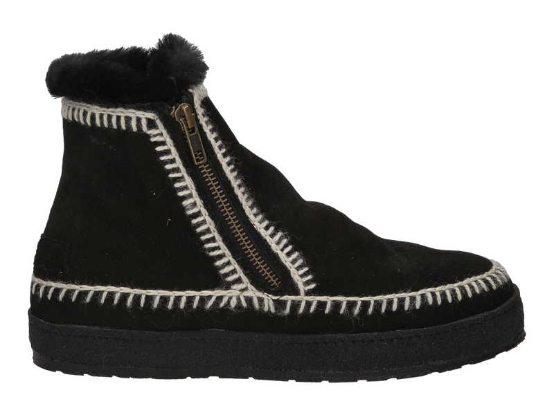 Laidback London Ankle Boots Black