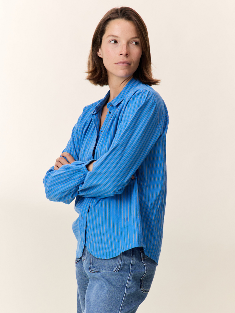 Leon & Harper Blouses Blauw