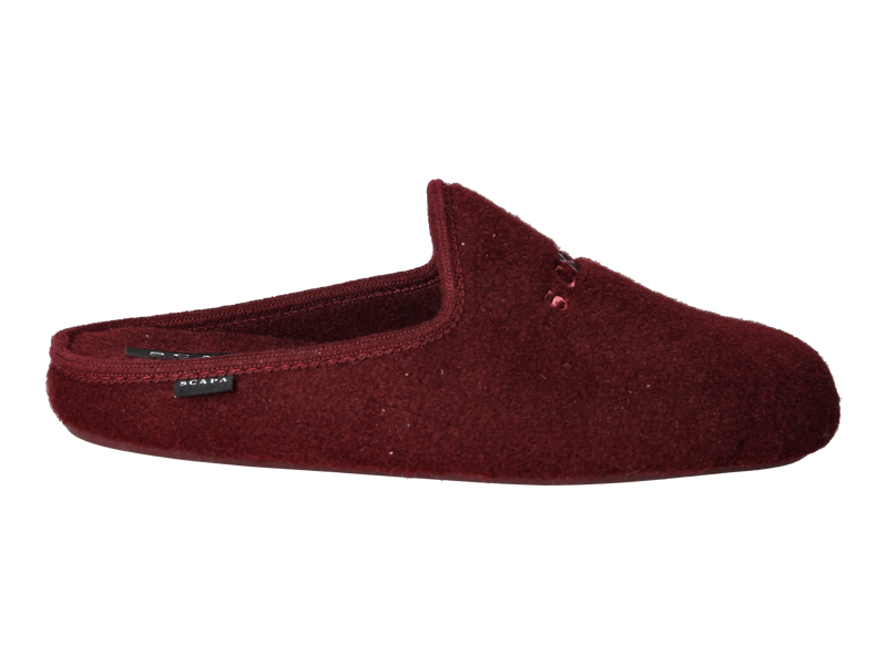 Scapa Pantoffels Bordeaux