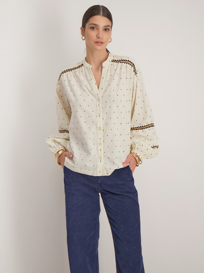 Stella Forest Blouses Off White