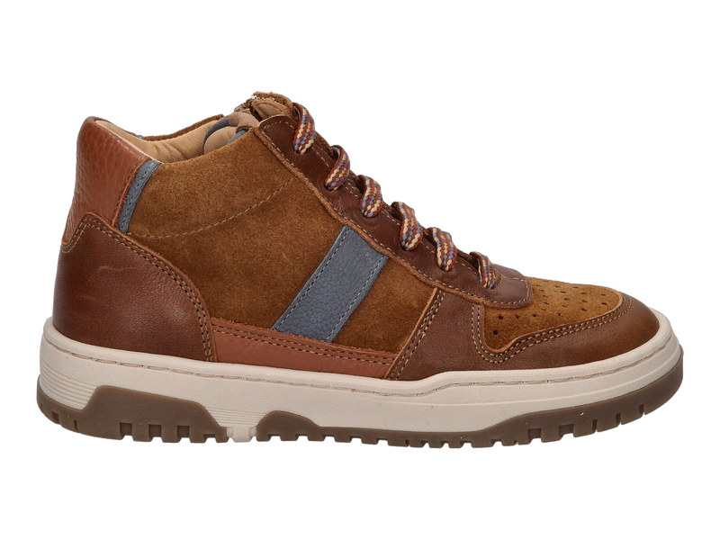 Zecchino D'oro Velcro Schoenen Cognac