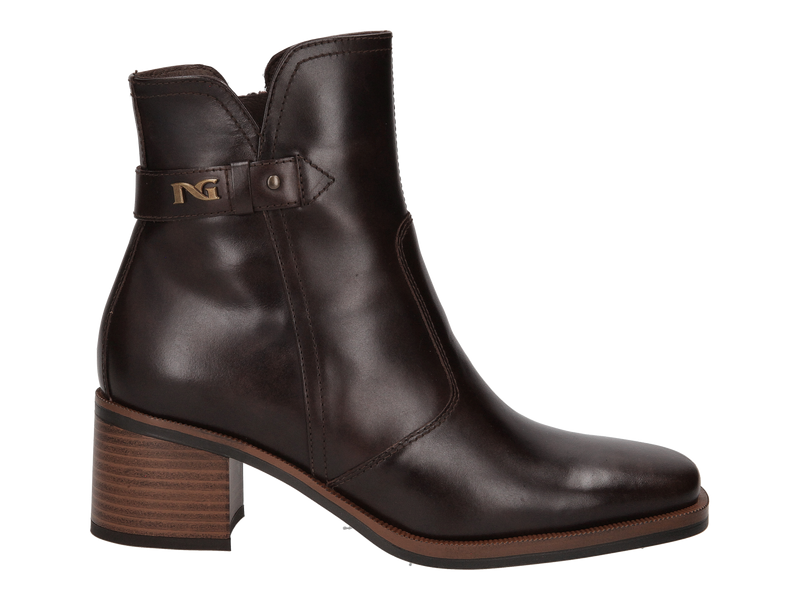 Nero Giardini Boot With Heel Brown
