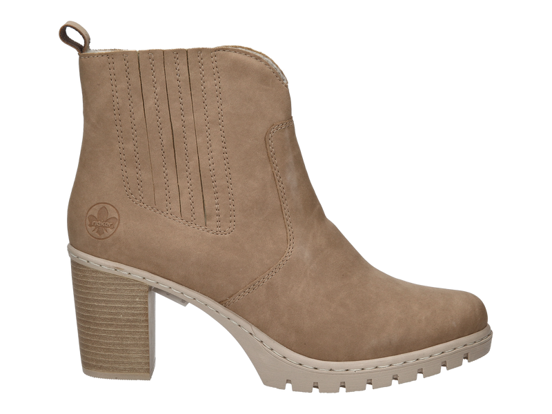 Rieker Boots Met Hak Camel