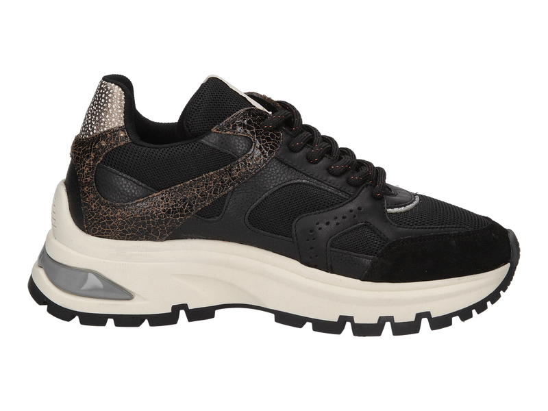 Via Vai Sneakers Zwart