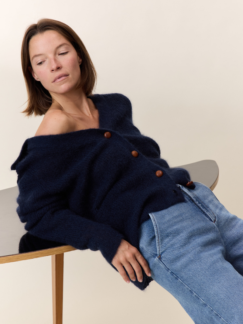 Leon & Harper Blouses Blauw