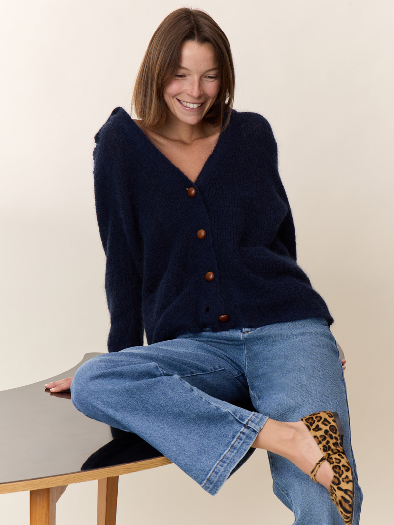 Leon & Harper Blouses Blauw