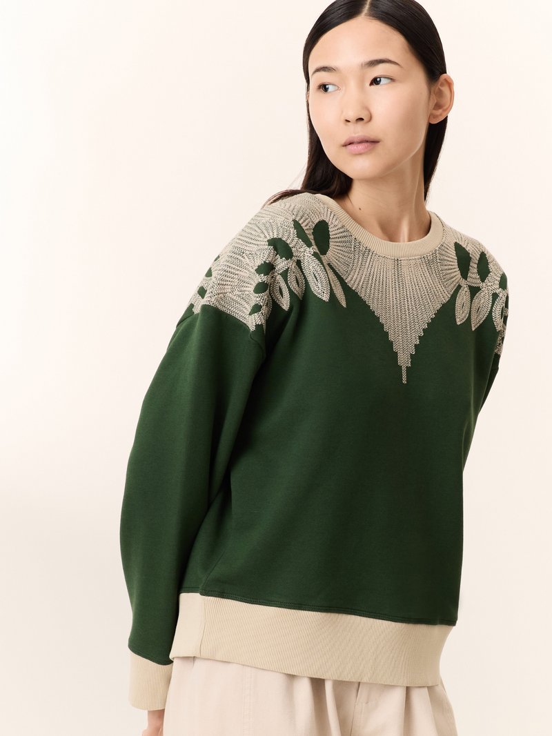 Leon & Harper Sweaters Groen