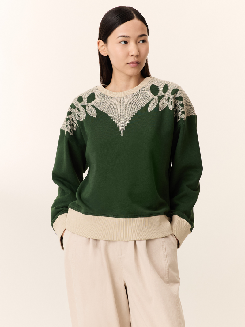 Leon & Harper Sweaters Groen