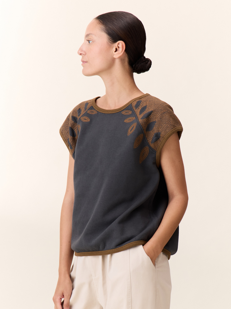 Leon & Harper Tops Gris