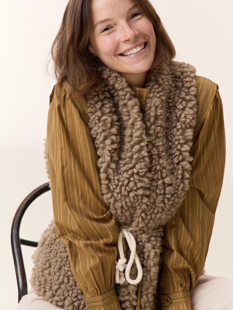 Leon & Harper Bodywarmers Taupe