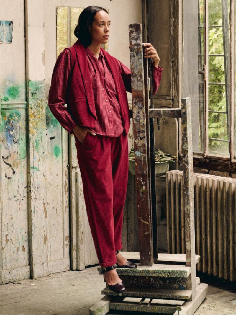 Leon & Harper Gilets Rouge