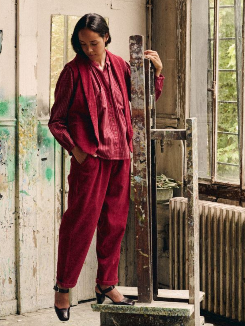 Leon & Harper Gilets Rood