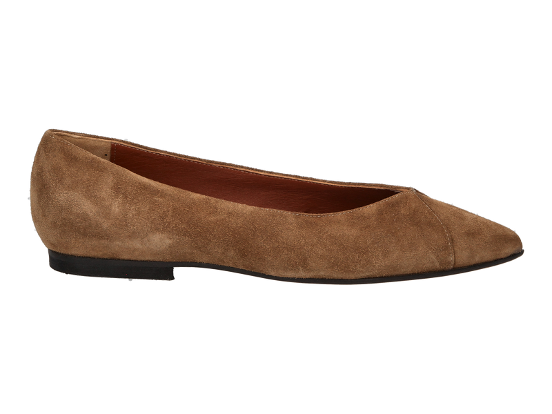 Cara Rosa Ballerinas Cognac