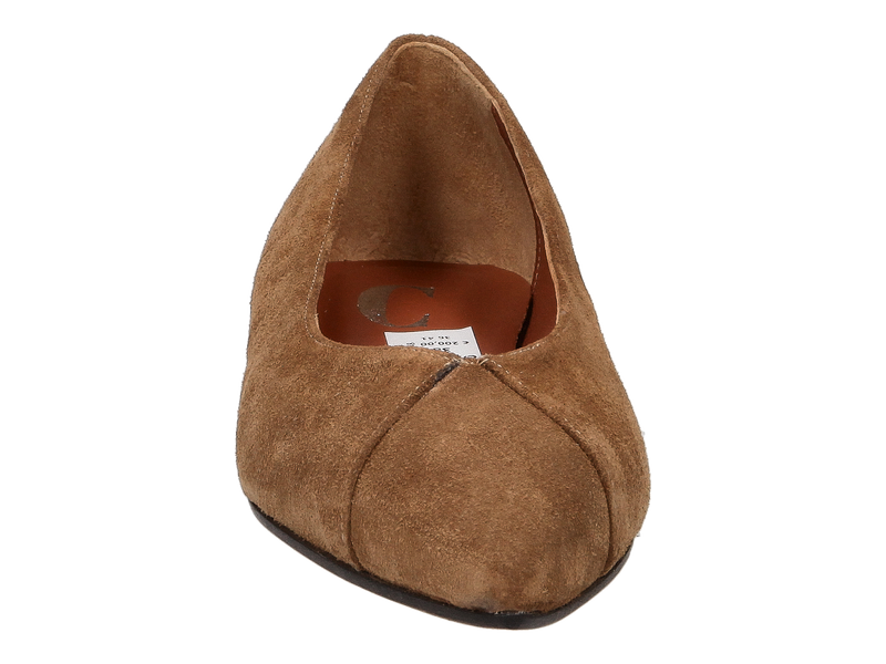 Cara Rosa Ballerinas Cognac