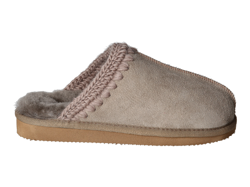 Voir le produit 'Shepherd Pantoufles Taupe' (en anglais) Shepherd Pantoufles Taupe