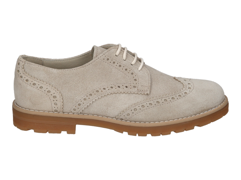 La Triboo Chaussures à Lacets Beige
