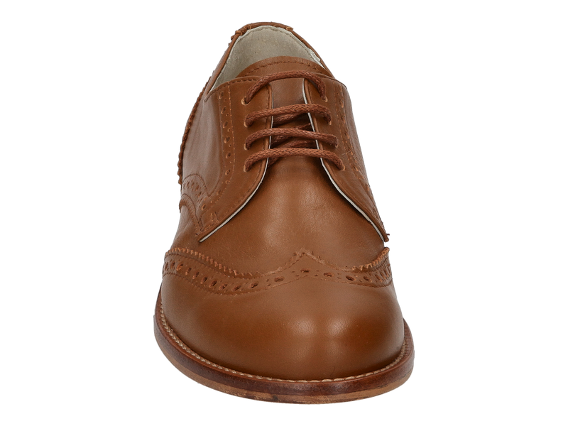 View product 'La Triboo Lace Shoes Cognac' La Triboo Lace Shoes Cognac