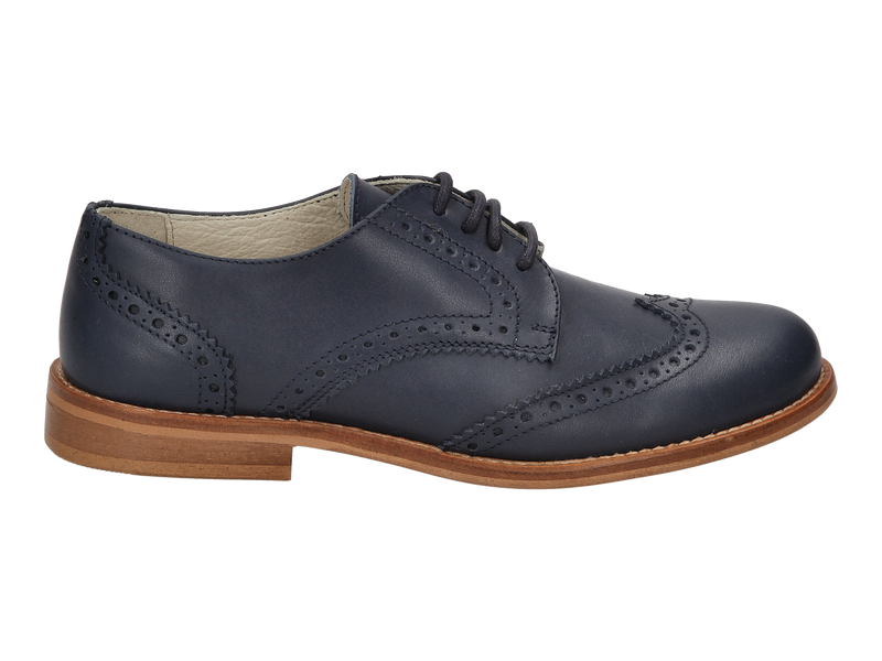 View product 'La Triboo Lace Shoes Blue' La Triboo Lace Shoes Blue