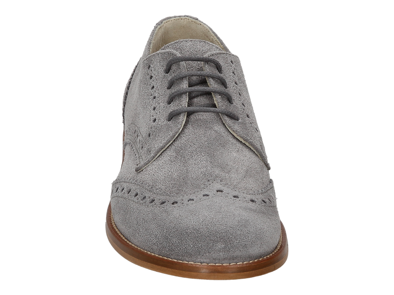 View product 'La Triboo Lace Shoes Gray' La Triboo Lace Shoes Gray