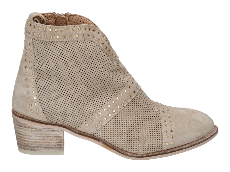 Alpe Boots Met Hak Beige