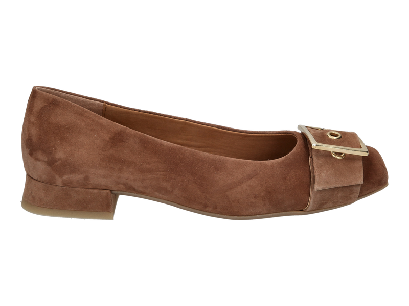 Paul Green Ballerinas Cognac