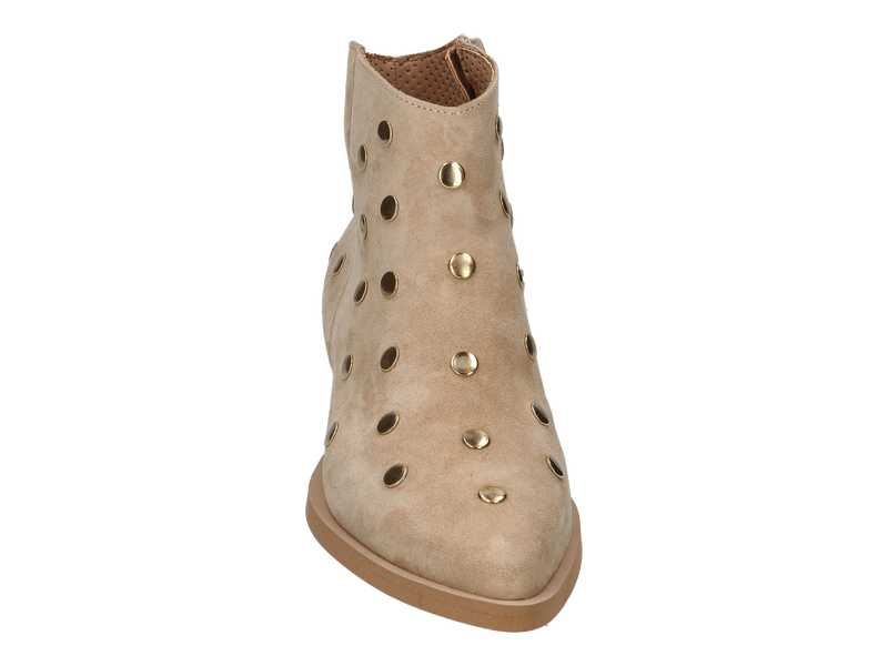 Alpe Boots Met Hak Beige