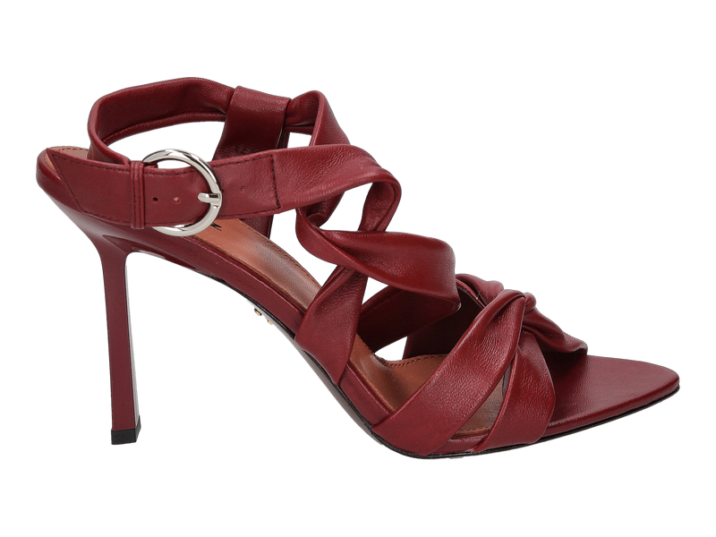 Lola Cruz Sandalen Bordeaux