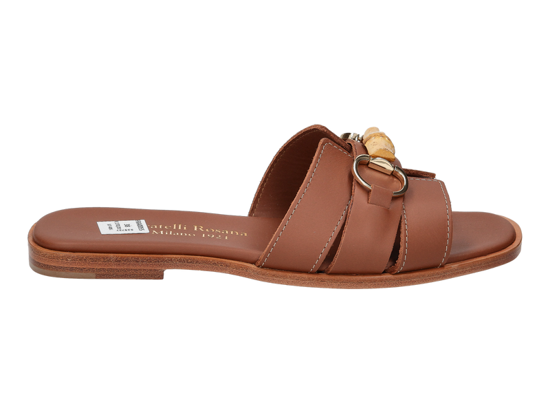 Fratelli Rosana Slippers Cognac