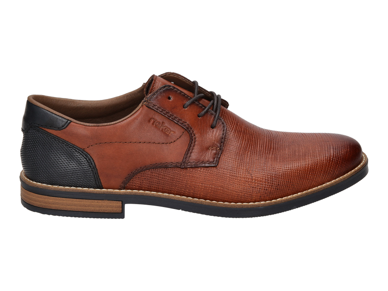 Rieker Lace Shoes Cognac