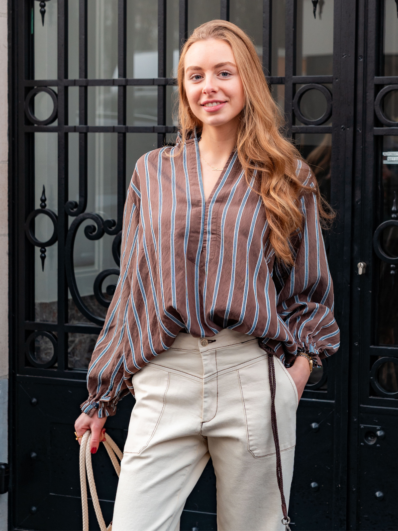 View product 'Bad Habits Blouses Brown' Bad Habits Blouses Brown