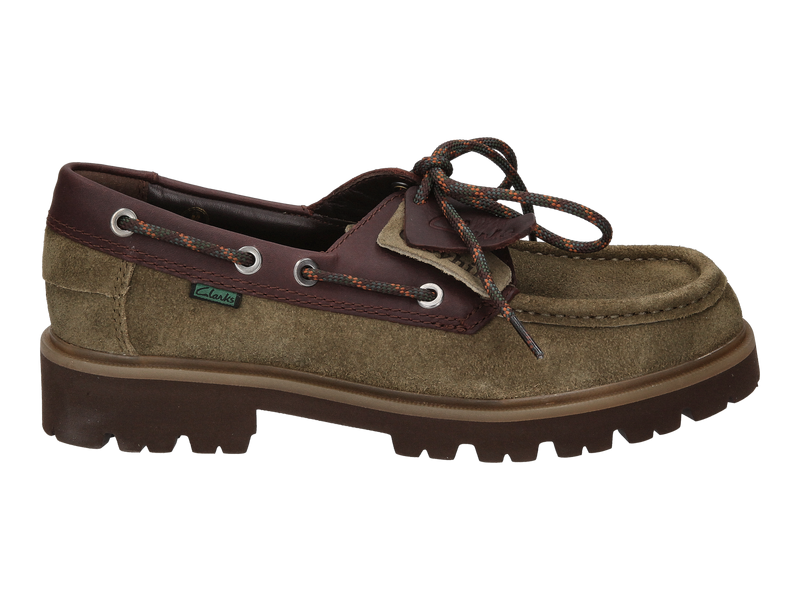 Clarks Docksides Green