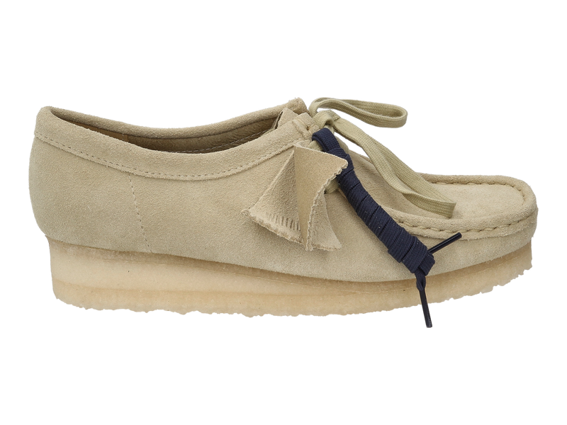 Clarks Lace Shoes Beige