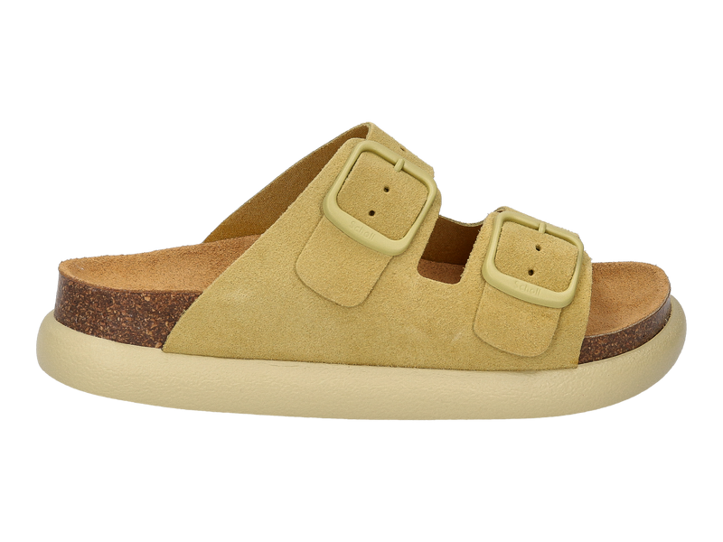 Scholl Mules Yellow