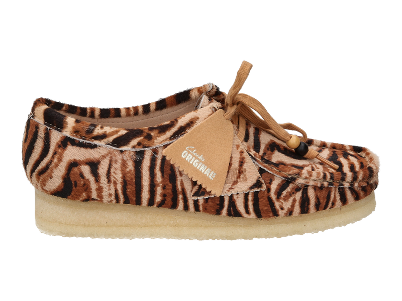 Clarks Lace Shoes Brown