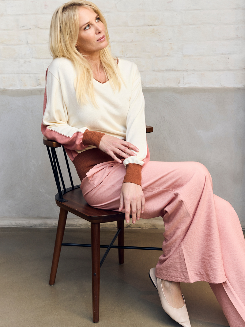 Ac By Annelien Coorevits Trousers Rose