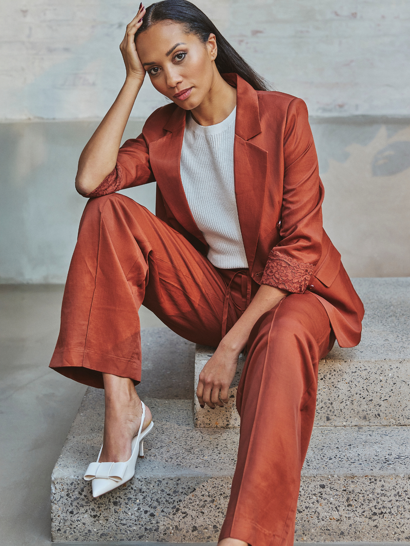 Ac By Annelien Coorevits Blazers Brown