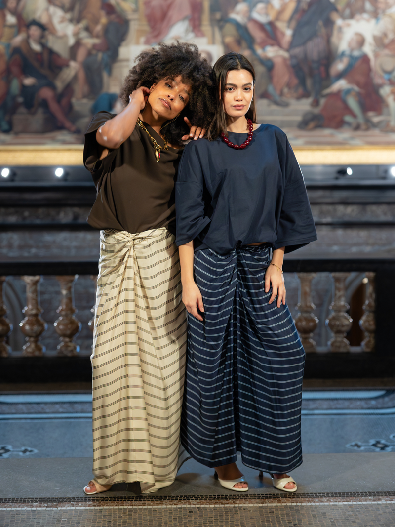 Black Rose Skirts Blue