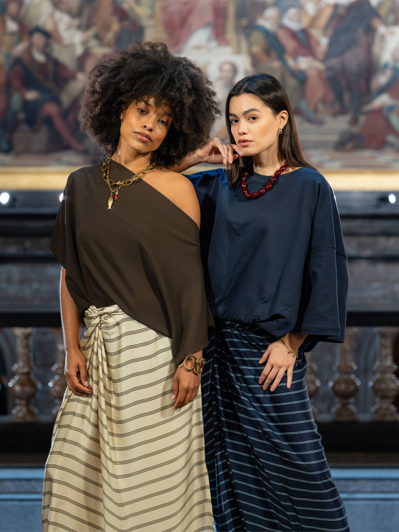 Black Rose Skirts Off White