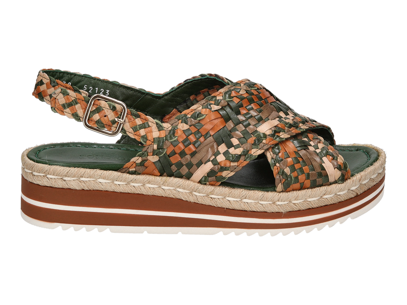 View product 'Pons Quintana Sandals Kaki' Pons Quintana Sandals Kaki