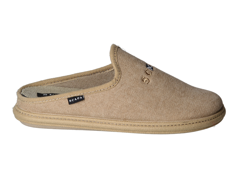 Bekijk product 'Scapa Pantoffels Beige' Scapa Pantoffels Beige