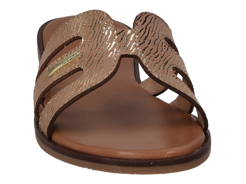 View product 'Les Tropeziennes Tongs Gold' Les Tropeziennes Tongs Gold